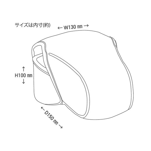 （まとめ）エツミ NPカメラケースSSII ネイビー VE-6879【×2セット】【日時指定不可】