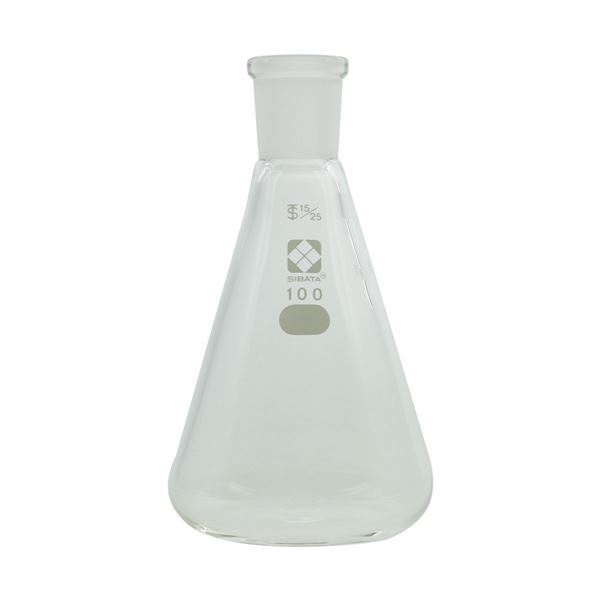 共通摺合三角フラスコ 100mL 【005510-15100】【日時指定不可】