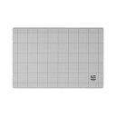 (まとめ)コクヨ カッティングマット(両面仕様)300×450×3mm グレー マ-42M 1枚【×5セット】【日時指定不可】