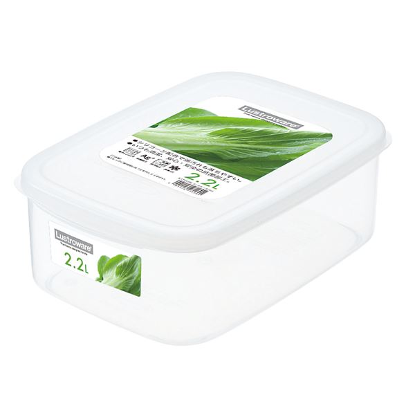 〔まとめ〕 フードストッカー 保存容器 約幅15.8cm XL 40個セット 角型 銀イオンAg+ 電子レンジ対応 取っ手付き フードケース