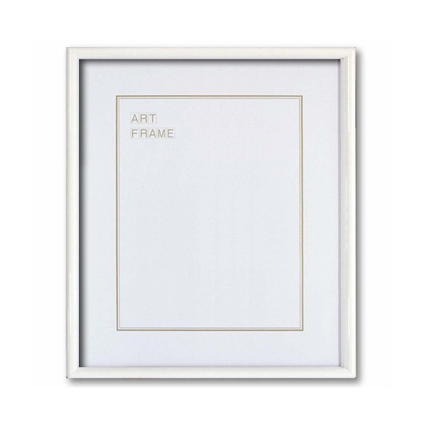 〔 木製額 〕 デッサン額 大全紙サイズ 727×545mm ホワイト UVカットアクリル 木製 フレーム 額縁 額【日時指定不可】