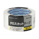 (まとめ) ダイヤテックス クロスカットテープ 50mm×25m ホワイト TO1012 1巻 【×5セット】(4)
