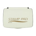 (まとめ)サンビー 顔料系スタンプ台 中型 金 SA-28 1個 【×10セット】