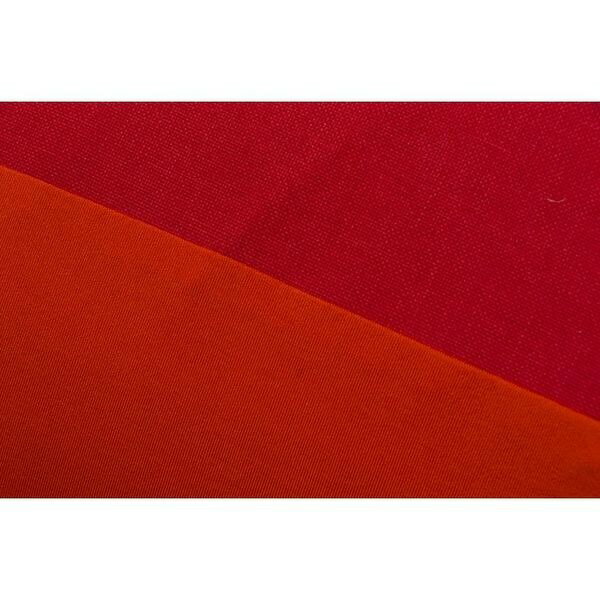 カバーリング ビーズクッション/ビッグクッション 【Lサイズ レッド】 洗えるカバー 〔リビング雑貨 生活雑貨〕【代引不可】 2