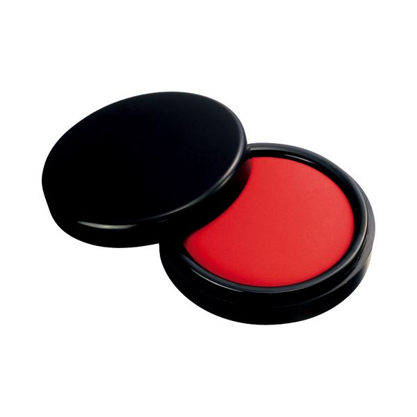 (まとめ) TANOSEE 速乾朱肉 50号直径54mm 1個 【×30セット】