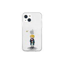 AKAN ソフトクリアケース for iPhone 13 mini リトルプリンスとバラ AK20954i13MN(2)