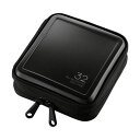 (まとめ)エレコム Blu-ray・CD・DVD対応ファスナーケース 32枚収納 ブラック CCD-HB32BK 1個【×10セット】
