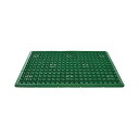 (まとめ)山崎産業 泥っぷマット 450×750mm グリーン 473328 1枚 【×5セット】(3)