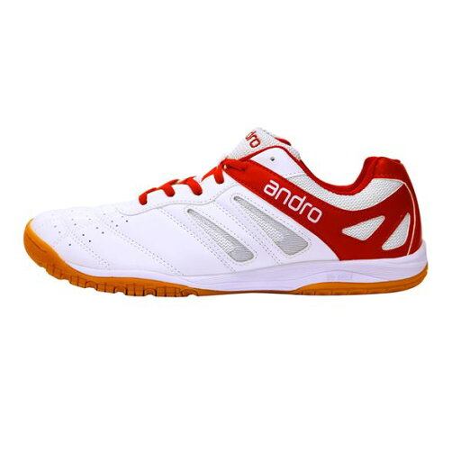 andro(アンドロ) 卓球シューズ SHUFFLE STEP シャッフルステップ ホワイト×レッド 26.0cm andro(アンドロ) 卓球シューズ SHUFFLE STEP シャッフルステップ ホワイト×レッド 26.0cm