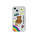 BOOGIE WOOGIE uMEM I[P[X for iPhone 13 Teddy Bear BW21998i13