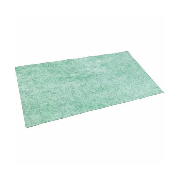 ■サイズ・色違い・関連商品■1枚■1箱（10枚）[当ページ]■商品内容●難燃性の素材を使用しています。●あらゆる液体を吸着する多機能マットです。●圧縮加工なので、摩擦や耐久性に優れています。■商品スペックその他仕様油吸収量(L/枚):1.47●色:緑●幅(mm):500●厚さ(mm):2●長さ(mm):900●厚さ:2mm●作業員の靴裏油による床汚れの拡散防止として●マットのズレによる転倒防止対策として●オイル・水用。●表面:天然繊維主体●裏面:ゴムラバー※油類の吸着後は、その性質に応じ、専門業者や地方自治体に相談の上、廃棄処分してください。※設置予定場所に、オイルや液体等が付着している場合は、あらかじめ除去後に使用ください。【キャンセル・返品について】商品注文後のキャンセル、返品はお断りさせて頂いております。予めご了承下さい。■送料・配送についての注意事項●本商品の出荷目安は【5 - 11営業日　※土日・祝除く】となります。●お取り寄せ商品のため、稀にご注文入れ違い等により欠品・遅延となる場合がございます。●本商品は仕入元より配送となるため、沖縄・離島への配送はできません。[ TOFP-5090-10 ]