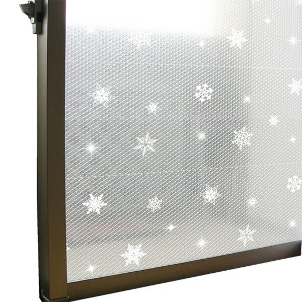 ECO断熱・結露防止シート　スノー柄　3本組(3)