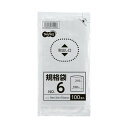 (まとめ) TANOSEE 規格袋 6号0.02×100×210mm 1パック（100枚） 【×300セット】