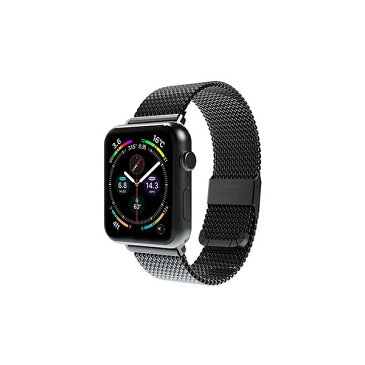 miak CLIP MESH BAND for Apple Watch 41/40/38mm ブラック SMAMA-W3840BK【日時指定不可】