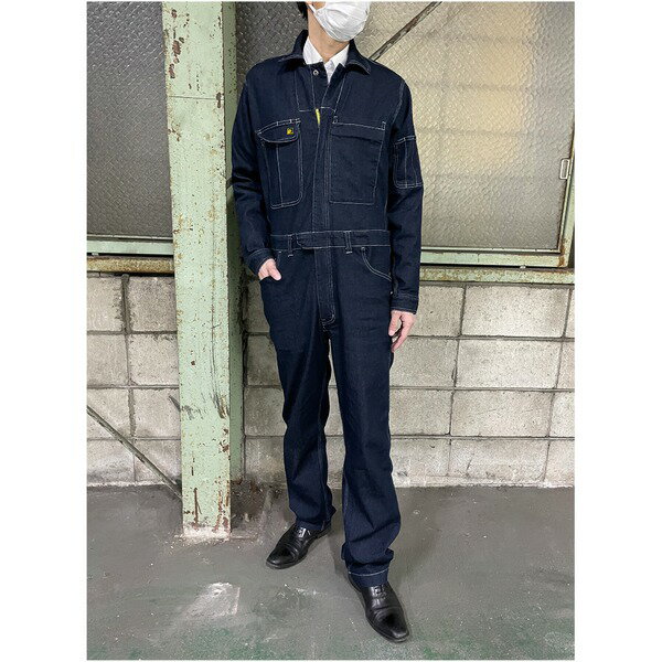 SIGNET シグネット 整備 DIY向け 長袖 作業用 つなぎ服 デニム素材 Mサイズ 49627 工具 ツール DIY 作業工具 道具