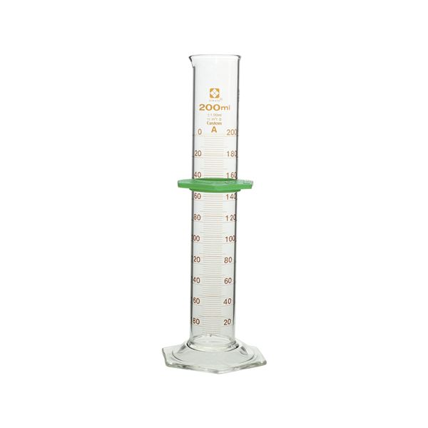 メスシリンダー カスタムA 200mL 【026500-200】【日時指定不可】