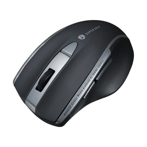 サンワサプライ 静音BluetoothブルーLEDマウス 5ボタン ブラック MA-BTBL167BK 1個 サンワサプライ 静音BluetoothブルーLEDマウス 5ボタン ブラック MA-BTBL167BK 1個