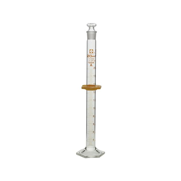 有栓メスシリンダー カスタムA 20mL 【026580-20】【日時指定不可】