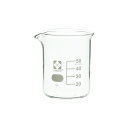 ビーカー 目安目盛付 50mL 10入 【010020-50A】【日時指定不可】