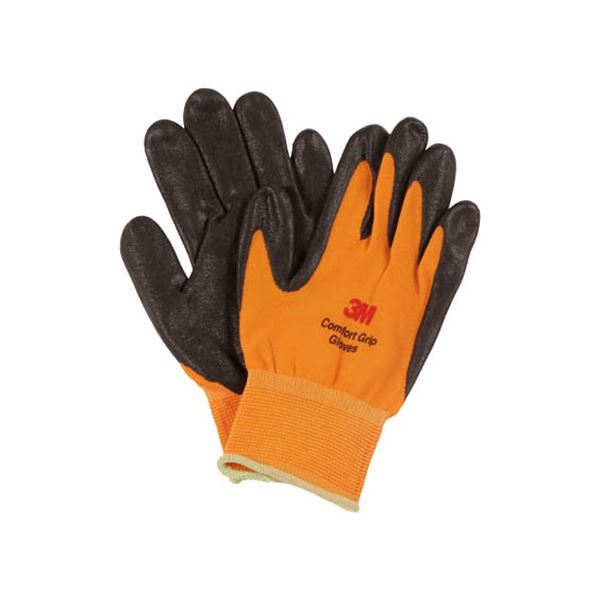 (まとめ) 3M 一般作業用 コンフォートグリップグローブ オレンジ Sサイズ GLOVE ORA S 1双 【×20セット】