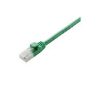 【5個セット】エレコム EU RoHS指令準拠 CAT5E対応 爪折れ防止 LANケーブル 3m/簡易パッケージ仕様(グリーン) LD-CTT/GN3/RSX5(2)
