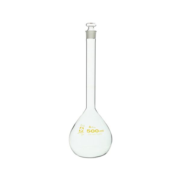 メスフラスコ スーパーグレード 500mL 【020060-500】【日時指定不可】