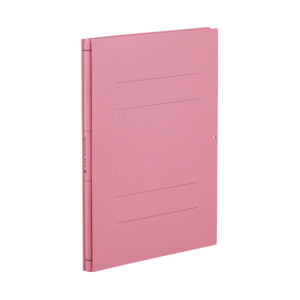 コクヨ ガバットファイル（中抜き 紙製）A4タテ 1000枚収容 背幅14〜114mm ピンク フ-VN90P 1セット（1..
