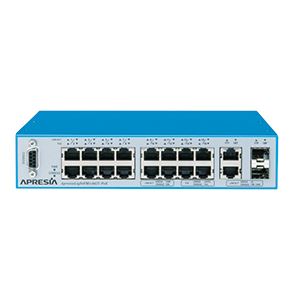 APRESIA Systems ApresiaLightFM116GT-PoE【5年間先出しセンドバック付】PoE対応レイヤー2スイッチングHUB （16port） APLFM116GTPOE