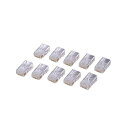 (܂Ƃ) GR JeS[5EΉ RJ45RlN^ Pdl LD-RJ45T10A 1Zbgi10j y~30Zbgz