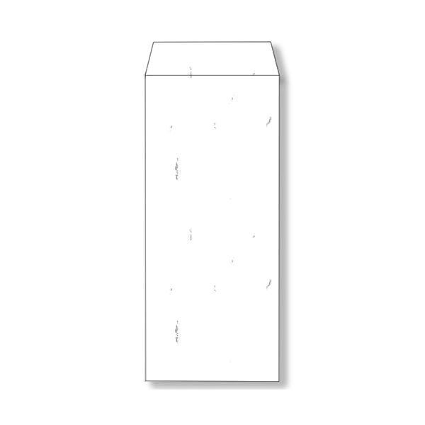 （まとめ） 長門屋商店 和み紙封筒 長4105g／m2 しろ 徳用 ナフ-251 1パック（50枚） 【×5セット】