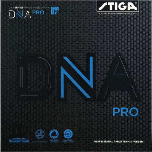 STIGA(スティガ) テンション系裏ソフトラバー DNA PRO M ディーエヌエー プロ M レッド 厚 STIGA(スティガ) テンション系裏ソフトラバー DNA PRO M ディーエヌエー プロ M レッド 厚
