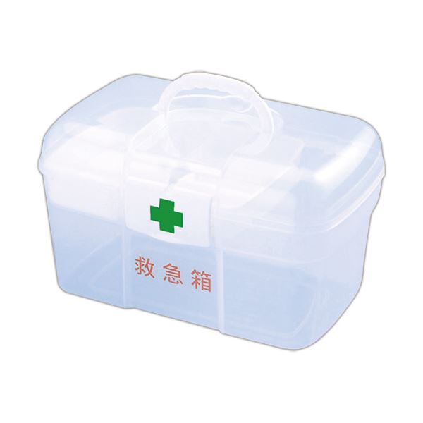 (まとめ) 吉川国工業所 キャリング救急箱 W277×D182×H165mm 1個 【×10セット】