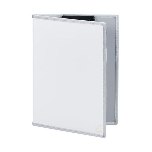 (まとめ) キングジム オールインクリップボード(カバー付き) A4タテ 白 5995シロ 1枚 【×3セット】【日時指定不可】