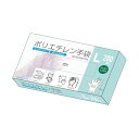 (まとめ) クラフトマン ポリエチレン手袋 L PGHK-03 1パック(200枚) 【×30セット】(3)