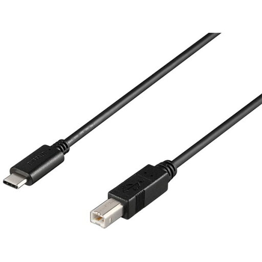 バッファロー(サプライ) USB2.0ケーブル C-B 1.5m ブラック BU2CB15BK バッファロー(サプライ) USB2.0ケーブル C-B 1.5m ブラック BU2CB15BK