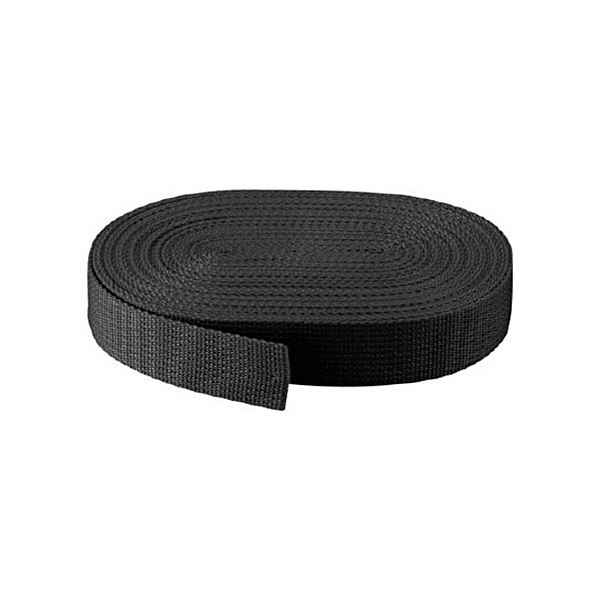 (まとめ) TRUSCO PPベルト 幅30mm×長さ10m 黒 PPB-3010 1本 【×3セット】【日時指定不可】