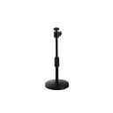 (まとめ) エレコム WEBカメラ用卓上スタンド/GoPro用アダプタ付属/ブラック UCAM-DSARMBK 【×2セット】|詳細画像