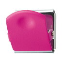 (まとめ) TANOSEE 超強力マグネットクリップM ピンク 1個 【×50セット】