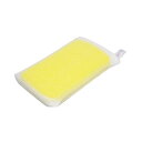 キッチンスポンジ/食器洗いスポンジ 【抗菌・防臭加工】 ハイパワーネット イエロー キッチン用品 【240個セット】(3)