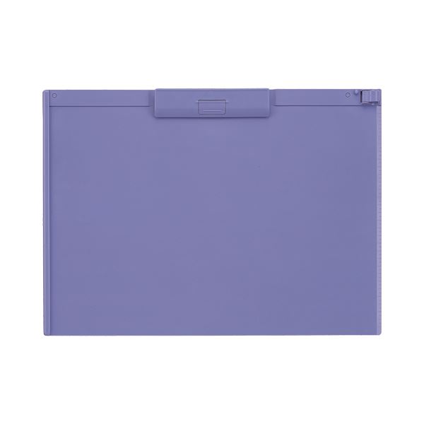 (まとめ) リヒトラブ クリップボード A3ヨコ ブルーバイオレット A-988U-23 1枚 【×10セット】
