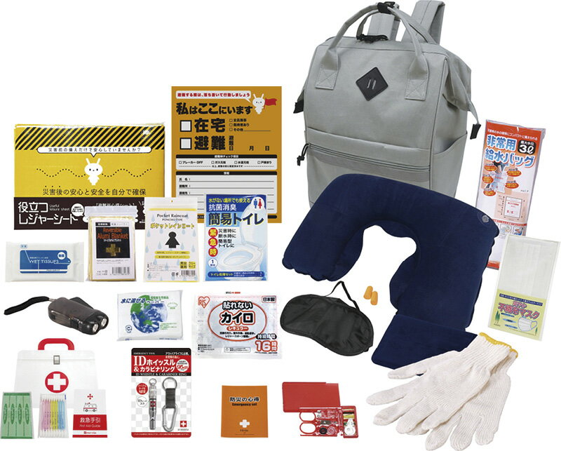エマージェンシーリュック20点セット RU-80 ギフト 贈り物 プレゼント お中元 お歳暮 お祝い