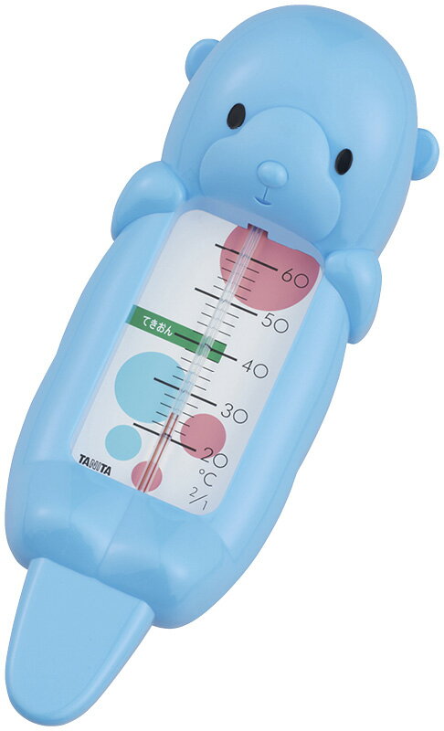 タニタ 湯温計 ラッコちゃん ブルー 5417BL ギフト 贈り物 プレゼント お中元 お歳暮 お祝い