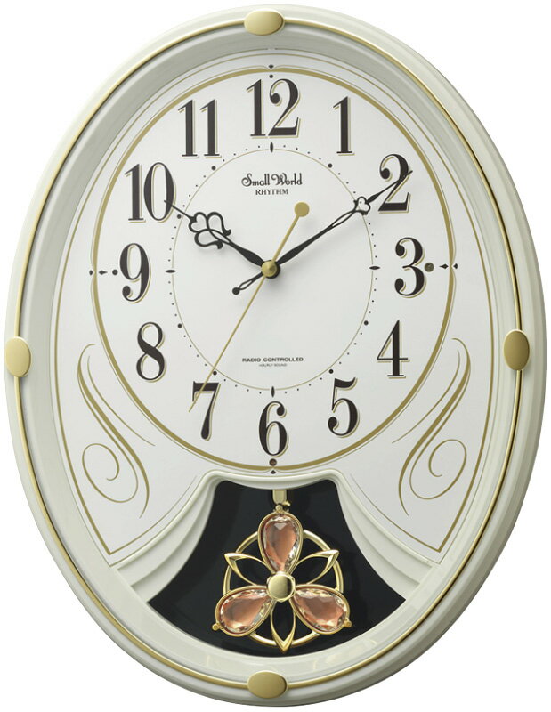 リズム スモールワールド スモールワールドリリイN 4MN554RH10 ギフト 贈り物 プレゼント お中元 お歳暮 お祝い