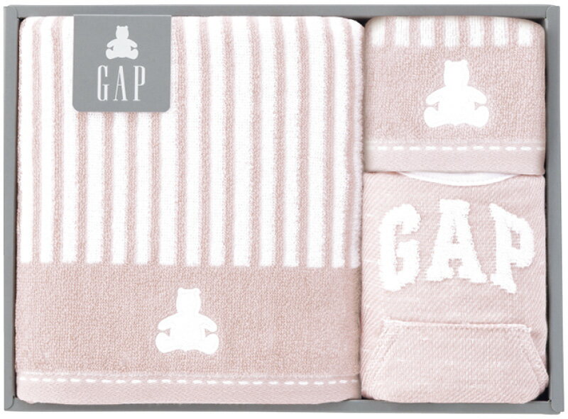 baby GAP ミニバスタオル&ウォッシュタオル&スタイ ピンク 54-5019300P ギフト 贈り物 プレゼント お中元 お歳暮 お祝い