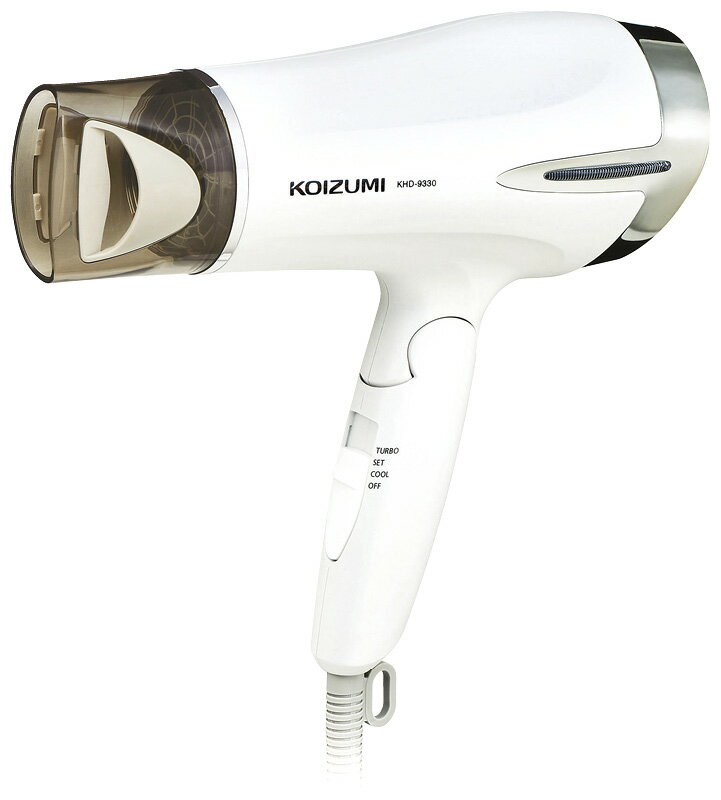 コイズミ マイナスイオンヘアドライヤー ホワイト KHD-9330/W ギフト 贈り物 プレゼント お中元 お歳暮 お祝い