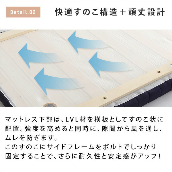 脚付きマットレスベッド ウレタンロールマットレス ダブルサイズ ブラウン 組立品【代引不可】【日時指定不可】