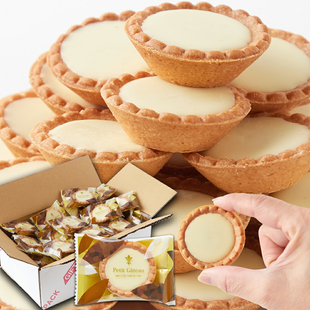 山盛り☆ホワイトチョコタルトどっさり 40個 おやつ 個包装 小分け バレンタイン ばらまき ホワイトデー ホワイトチョコ お茶菓子のサムネイル