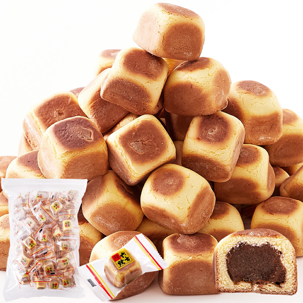 あんこたっぷり☆【お徳用】六方焼どっさり1kg 昔ながらの製法で焼き上げた六方焼。生地にこしあんをたっぷり詰めた素朴な味わい。便利なチャック付き大容量1kg入りで、おやつやお茶請けにぴったり。