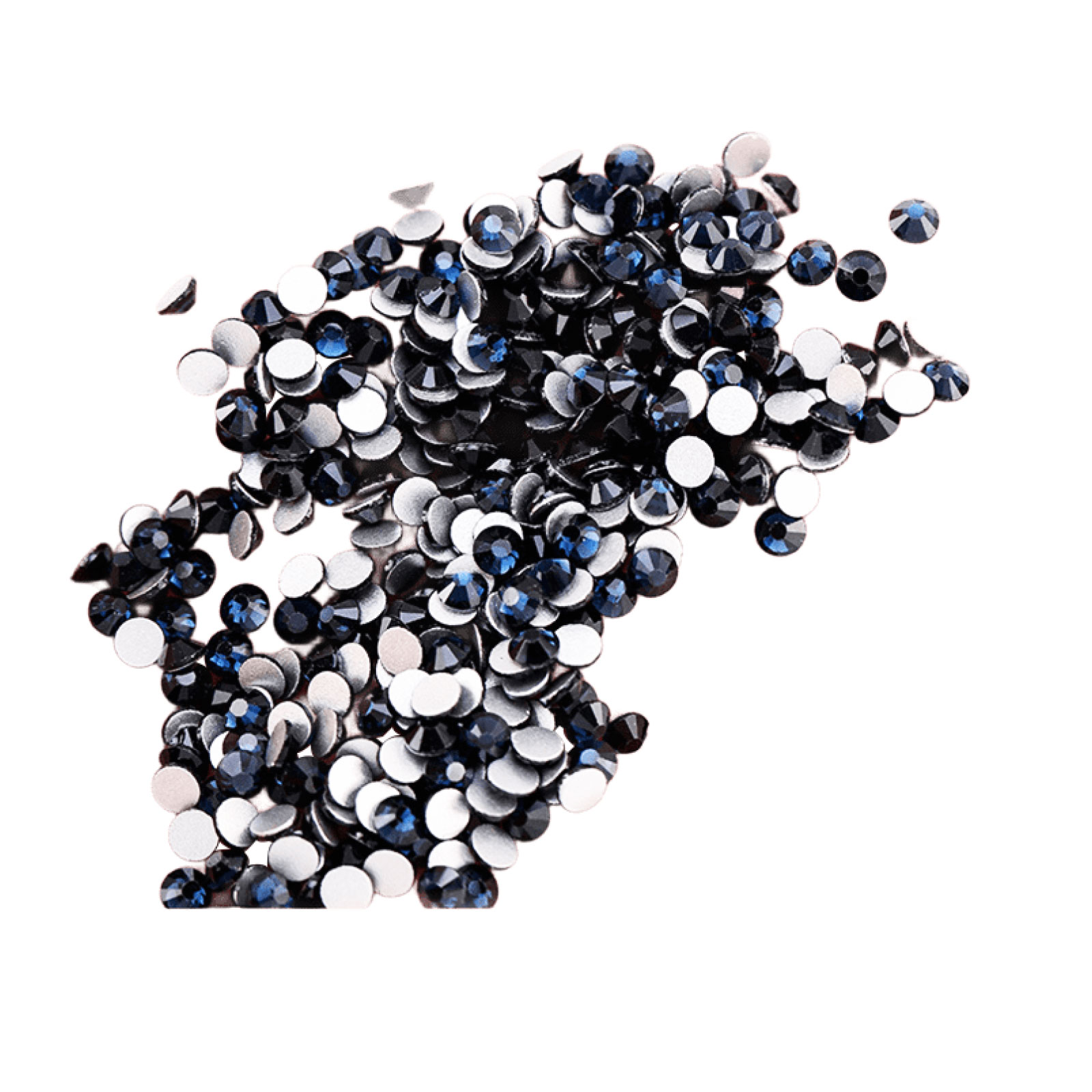 楽天市場】ラインストーン（カラーネイビー）（ネイルアート用品