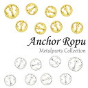 メタルパーツ アンカーロープ ネイルパーツ 5個入り ネイルジュエリー ネイルパーツ ゴールド ジェルネイル ネイル パーツ ジェル ネイル用品 マリン 海 サマー アンカー 錨 エンブレム デコ プレート デコパーツ ネイルアート ジュエリーネイル ゴールドパーツ